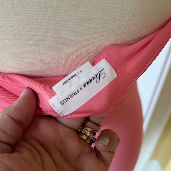Lovers + Friends Adena Mini Dress in Flamingo Pink S - Picture 5 of 8